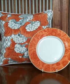 Alternative view of Country Collection Rusty Red Guelder Rose Cushion 30x30cm