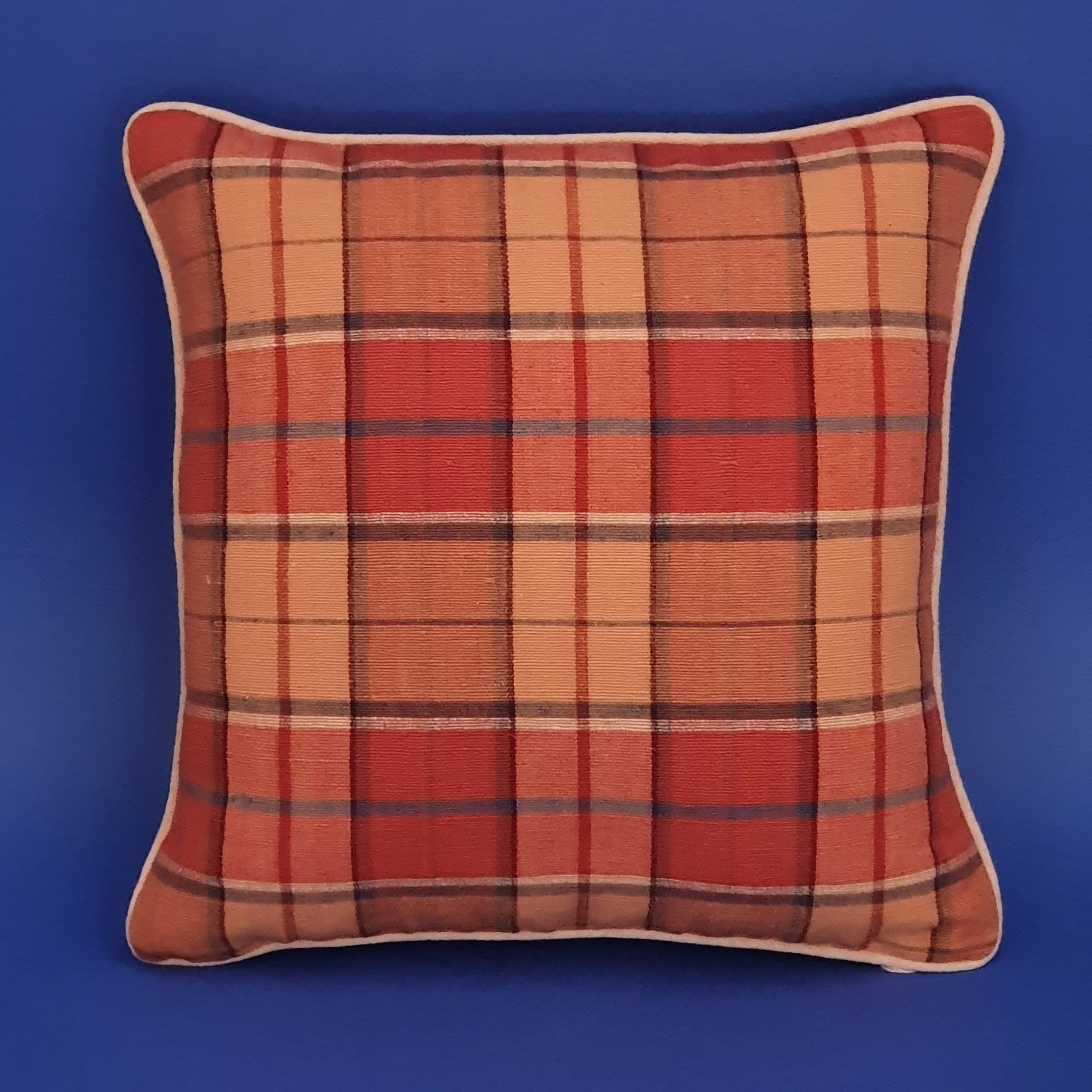 Spice Island Cushion Chilli Red Cinnamon Blue Ginger 28x28cm