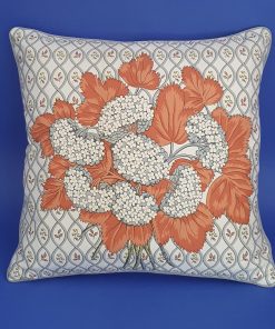 Country Collection Rusty Red Guelder Rose Cushion 40x40cm